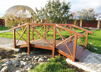 садовый мостик